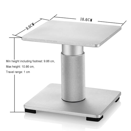Etapa del microscopio de la precisión con el soporte vertical, mesa de deslizamiento X-Y de 40m m para la investigación del laboratorio y la fotografía macro, plataforma de la diapositiva de la aleaci