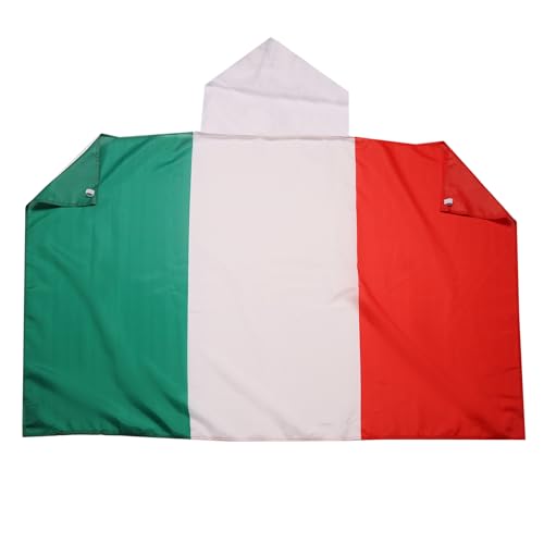 Image of AZ FLAG Italy BODY Flag 3' x 5' - Italian CAPE FAN flags 90 x 150 cm - Banner 3x5 ft