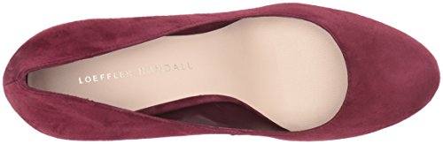 Loeffler Randall Women's Sydnee (Suede) Pump, Wine, 8.5 B Us #TOP4