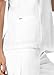 Adar Universal Scrubs for Women - Lapel Collar Buttoned Scrub Top - 2629 - White - 2X