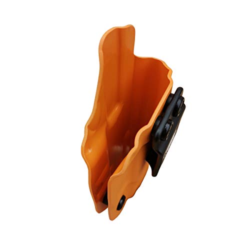 POLE.CRAFT Taurus G2C Holster, IWB KYDEX for G2C Taurus Holster & Millennium PT111 G2 / PT140 - Inside Waistband Pistol Case (Orange, Right)