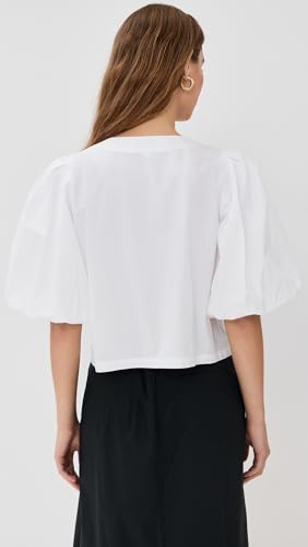 LE BOP Women's Liza Puff Sleeve Shirt3