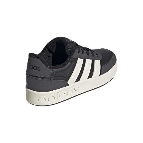 adidas Mixte Enfant Breakbase Junior Shoes, Core Black/Off White/Carbon, 38 EU