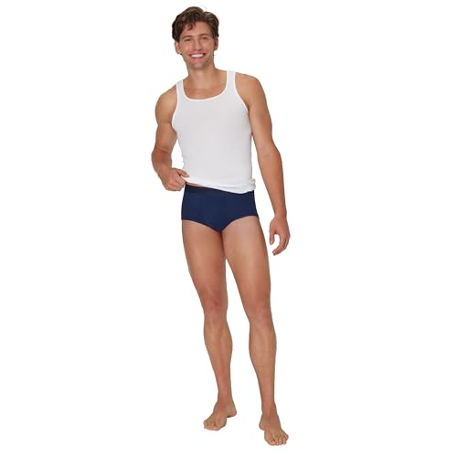 Hanes Ultimate Men's Underwear Briefs Pack, 6-Pack, Ultimate ComfortSoft Moisture-Wicking Tagless Cooling Multipack - image 6