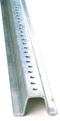 Accuform Signs HSP107 Standard Weight Steel U-Channel Sign Post, Galvanized Finish, 6-ft Length - //coolthings.us