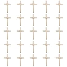 Autom Palm Sunday Leaf Cross with Crossover Center Design Supply, 8 Inch, Pack of 25