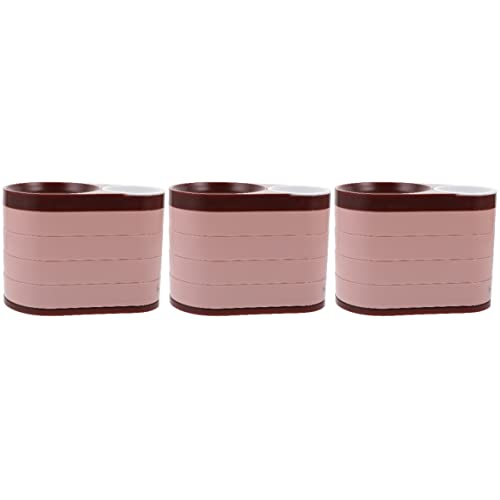 minkissy 3 Pcs Multi Vanity Voyage Maquillage Bracelets Capacité Étagère Bracelet Stockage Faux Grand Ongle Pendentif Pratique Multi- Collier Cas Rotation Bijoux Créatif - Anneaux Maison