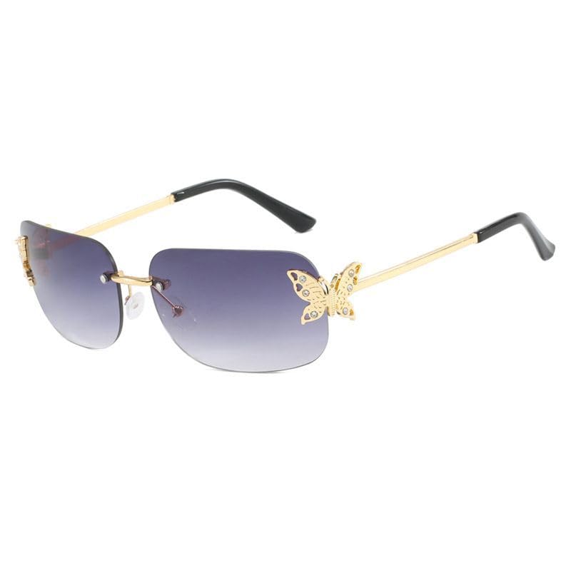 Lunettes de soleil papillon vintage pour rayonner en terrasse cet été