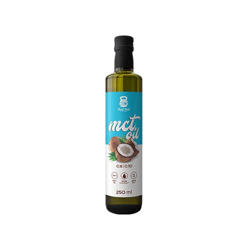 Cheat Meal Nutrition MCT Oil C8 & C10 60/40-250 ml - Palm Oil Free, Perfect for Ketogenic Diet, Bulletproof Coffee and Keto Shake, 100% Natural Coconut Oil