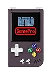 RG Nano Retro Handheld Game Console , Aluminum Alloy CNC Support Clock , Music Player Function 1.54 Inch IPS Screen 64G TF Card 5405 Game (Anbernic Rg Nano Purple)