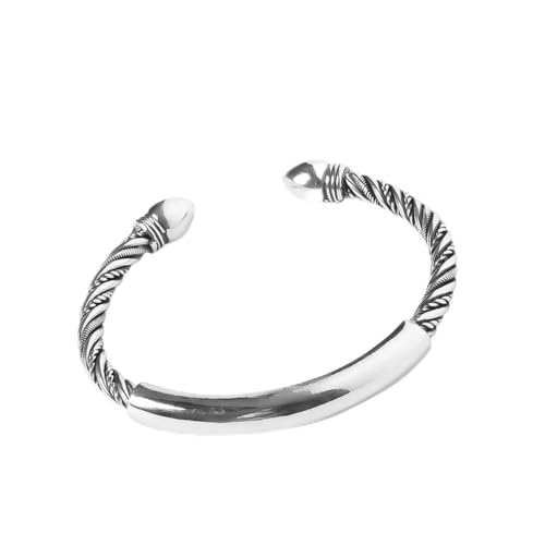 Bracelet solide femme fini lisse ouverture ajustable résout les déformations