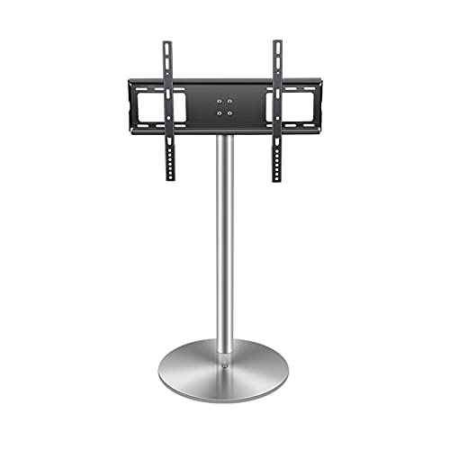 Soporte de TV de piso universal con base de acero inoxidable miniatura 1