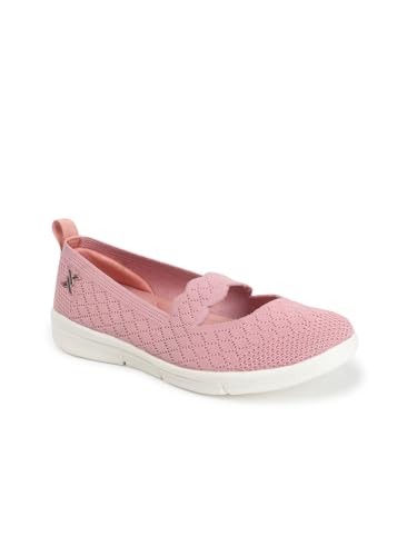 Image of Carlton London Women Mesh Flyknit Slip-On Lightweight Shoes