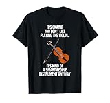 Best Violin Art For Men Women Kids Instrument Violin Player T-Shirt