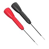 Cabilock Dünne Messspitzen Für Multimeter Drahtprüfspitze Isolierklemme Und Prüfspitzenstifte Geeignet Für Elektrische Prüfungen Und Sanitärprüfungen
