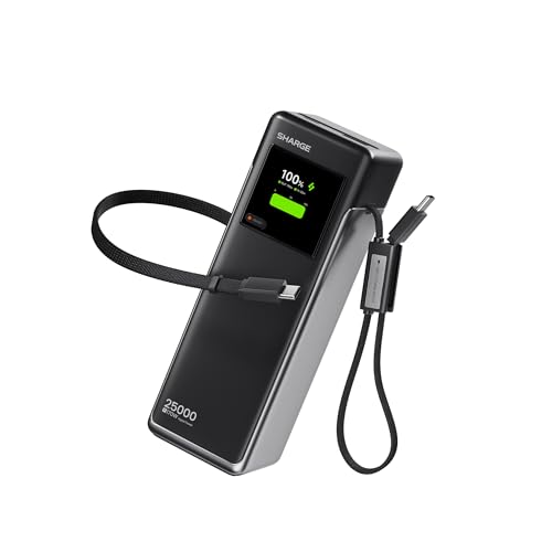 Laptop Power Bank 170W Fast Charging, 25000mAh Portable Charger for MacBook