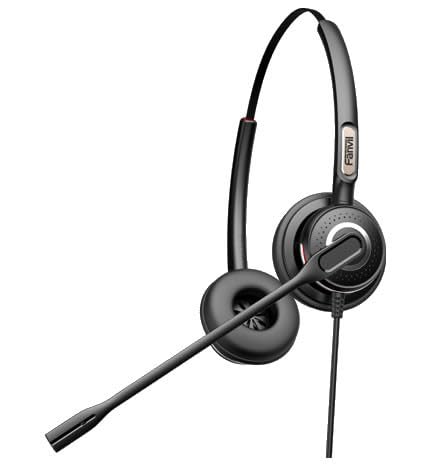 Fanvil HT302 Auriculares Doble,QD a RJ9, ENC