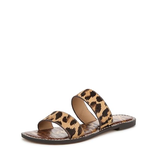 Sam Edelman Women's Gala Flat Sandal, Cyprus Tan Multi, 7