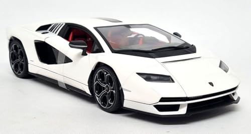 Maisto 1:18 Lamborghini Countach LPI 800-4 Blanco Edición Especial miniatura 3