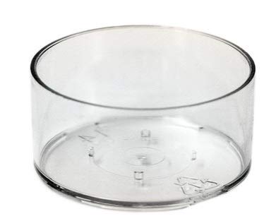50 Vasos Transparentes Alta Densidad para Velas