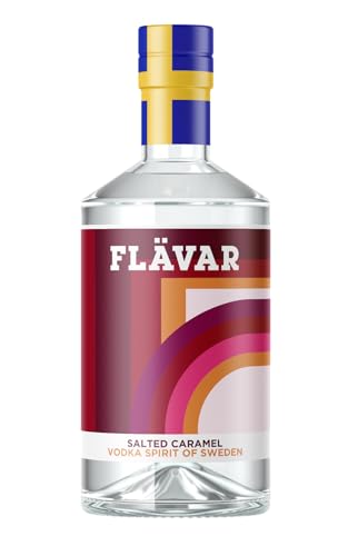 FLÄVAR Salted Caramel Vodka Schnapps 70cl 21% ABV.