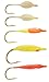 Celsius Moon Glitter/Assorted Sizes ECK5MGLA Fishing Lures Pack of 5