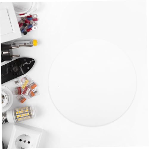 Panel difusor acrílico transparente SHINEOFI redondo para iluminación de techos 7