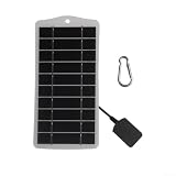 Pannello solare, pannello di ricarica da 2,5 W, 5 V, silicio