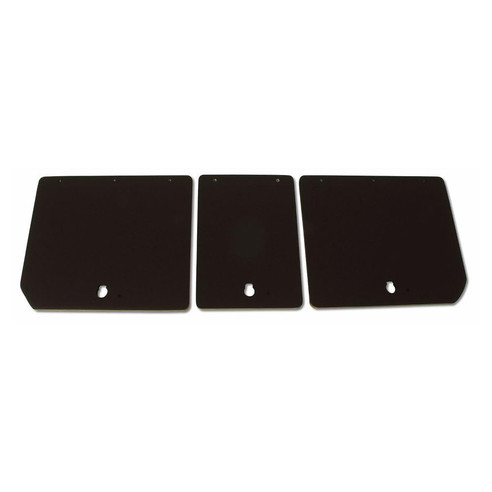 GMLFO C3 Rear Compartment Doors 3 Piece Set Fiberboard for Chevy for Corvette 1968-1974 1977-1979 LZY0947