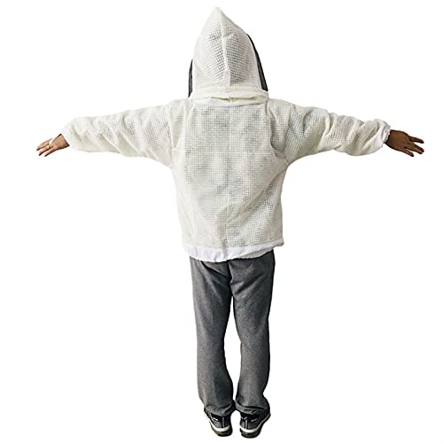 YZLP Imkerhandschuhe 1 Stück belüfteter Imkeranzug für Imkerprodukte, Bienen-Eep-Ausrüstung, Bienenkleidung, Jacke… – Bild 3