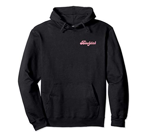 BLACKPINK Official Pink Photo Pullover Hoodie