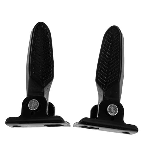 Mobestech Electric Scooter Foot Pegs Foot Pegs for Mini Bike Aluminum Alloy Folding Design Easy Assembly