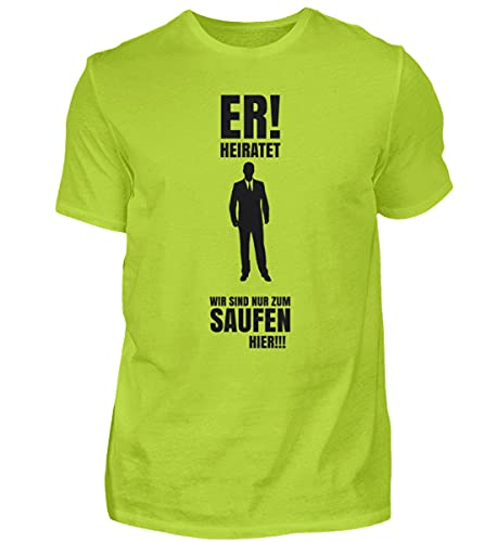 T-Shirt Junggesellen Abschied Meute Homme Large pour Fête et Rassemblement