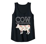 Photo Gallery donna mucca whisperer vintage farmer farm animale regalo canotta Photo Gallery donna mucca whisperer vintage farmer farm animale regalo canotta