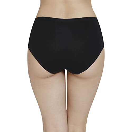 Image of Amante Inner Elastic Cotton Hipster Panty Pack- Pack of 3