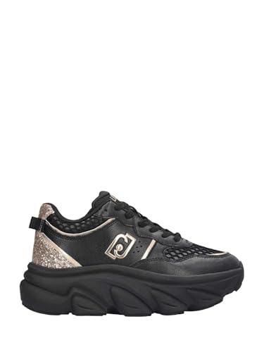 Baskets noir Liu Jo 41 au design raffiné et finitions haut de gamme