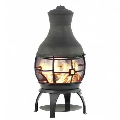 Bali Outdoors Fire Pit Round Firepits Outdoor Wood Burning Chimenea Outdoor Fireplace thumb #7