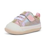 See Kai Run - Stevie Mini First Walker Shoe for Infants, Gold Metallic, Infant 3