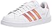 Produktbild adidas Grand Court SE Tennis Shoe, White/Trace Maroon/Grey, 9.5