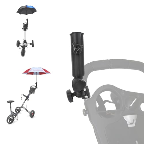 Support de parapluie réglable pour chariot de golf,...