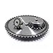 1Pcs 05B Chain Drive Sprocket 16 17Tooth Carbon Steel Chain Gear Teeth Pitch 2.8mm Industrial Sprocket Wheel(16 Teeth)