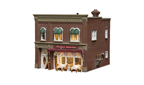 Micro-Mark Woodland Scenics Landmark Structures Built & Ready Emilio's Italian Restaurant, N Scale