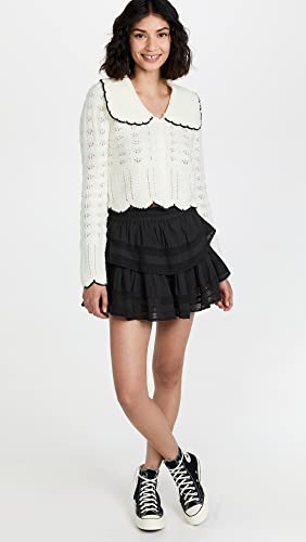 Image of LOVESHACKFANCY Women's Ruffle Mini Skirt