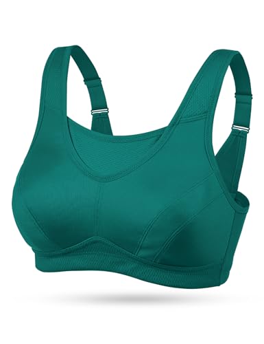 Image of Wingslove High Impact Sports Bras for Women Plus Size Non Padded Wirefree Workout Bra Bounce Control