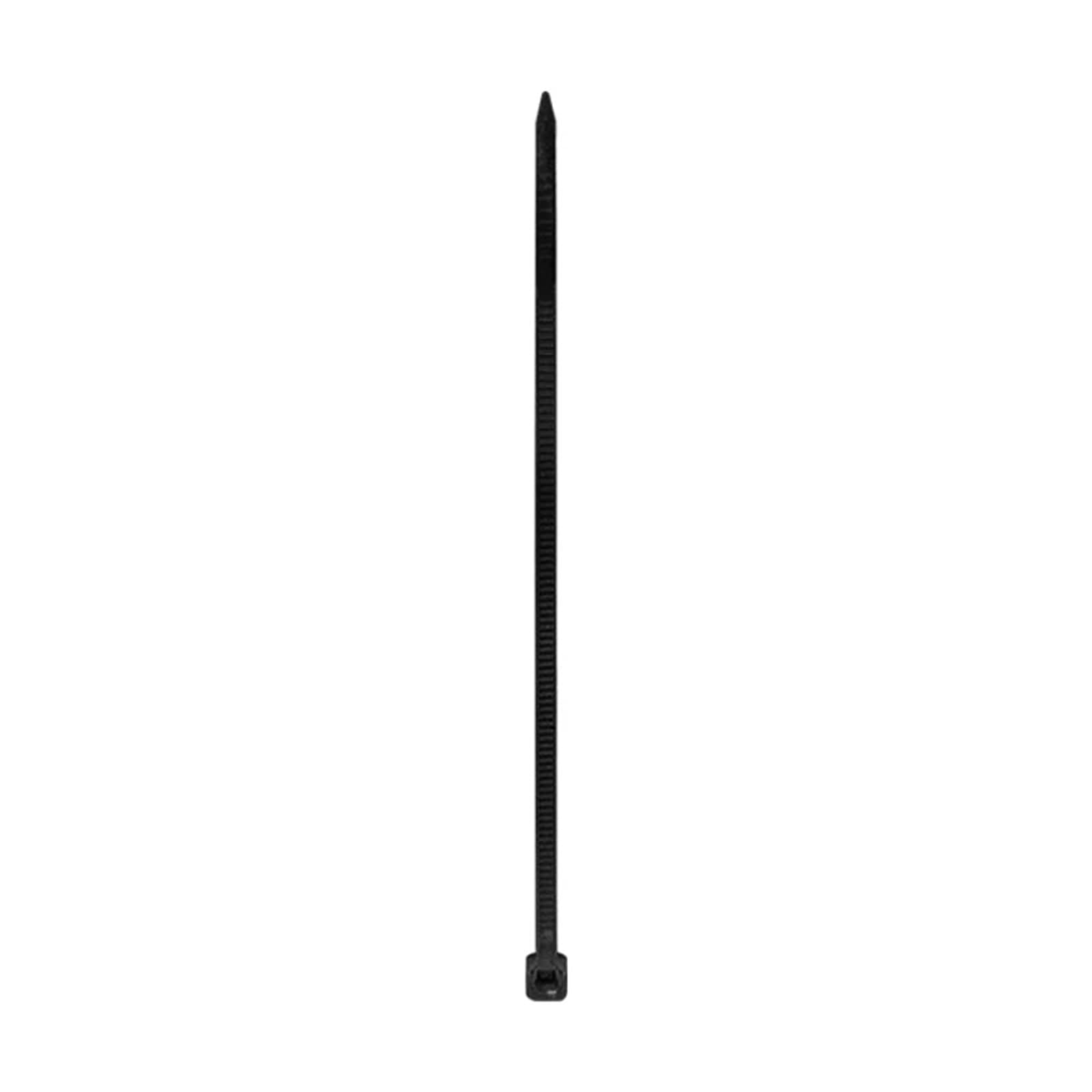 Yangshe Black 1000Pcs Nylon Cable Ties 7.88In Self-Locking Wire Ties Multi-Purpose