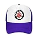 RZTMOPUT Dungeonss Game Baseball Cap Dragons Pattern Unisex Adjustable Snapback Fashion Trucker Hat Purple