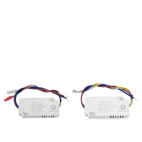 Transformador LED 37-60Wx2 de 3 pines y reactancia AC220V para sustituir en lámparas 4