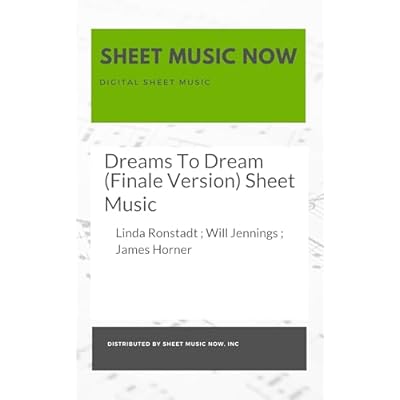 Dreams To Dream (Finale Version) Sheet Music