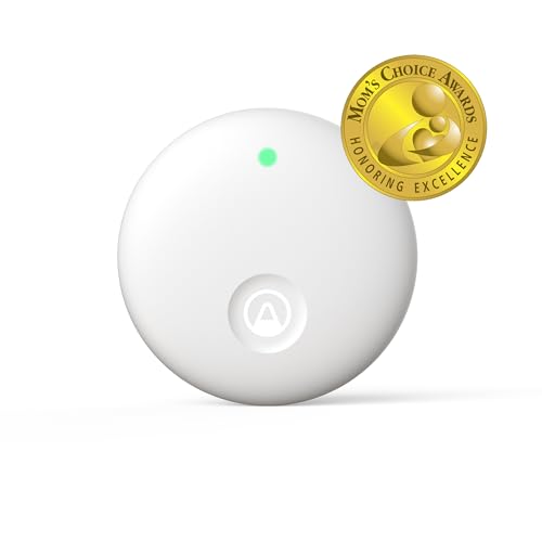 Image of Airthings 322 Wave Enhance -Indoor Air Quality Monitor for CO2, VOC, Humidity, Temp, Pressure plus Noise & Light Sensors - Monitors Conditions for Sleep in Bedrooms & for Concentration in Home Offices