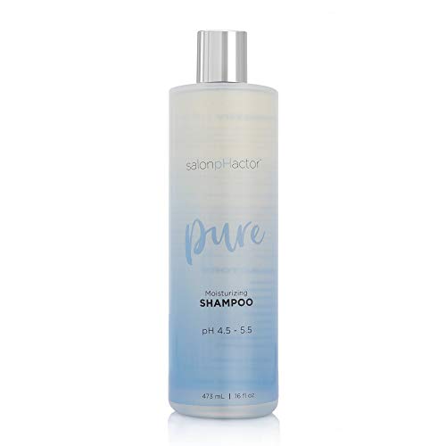 Salon pHactor Moisturizing Shampoo 16 fl oz. Sulfate Free, Reverses Damage to Help Promote Healthy Scalp, Prevents Hair Loss, Strengthens Hair, Improves Sheen